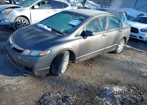 2009 Honda Civic Lx из США, поврежденный, VIN 1HGFA16549L028221